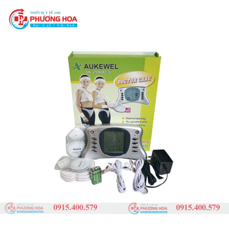 Máy massage xung điện trị liệu Aukewel Doctor Care AK-2000 IV